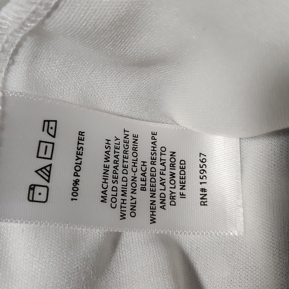 WILLOW & WIND Elegant Black and White Chevron Dress SZ M. - Picture 4 of 7